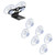 SYGGDERS 10 Pcs Radar Detectors Mount Suction CupsC