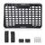 Rear Window Storage Molle Panel Flank Kit Rear Window Protective Decoration for Ford Bronco 2021 2022 2023 2024 4 Doors