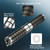 Elevonix Adjustable Forearm Strengthener, Portable Wrist Roller