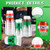 60 Pcs 16oz Green Pixel Plastic Cups, 3 Styles Birthday Party Decoration