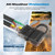 4 Pin 5 Wire Trailer Wiring Harness Kit, Malictele 50FT 16AWG Core with Jacketed Cable Trailer Light Kit 4 Way Flat 5 Wire Trailer Plug for Rewiring Both-Side Taillights on Trailers RVs and Boats