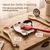 Ceramic Spoon Rest Cow Design for Stove Top and Kitchen Counter