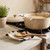 Ceramic Spoon Rest Cow Design for Stove Top and Kitchen Counter