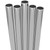 Fiesta First 5 Super Extra Wide Boba Straws Stainless Steel. 10.23" Long Metal Straws Reusable Fat Thick Large Jumbo for Smoothies, Bubble Tea. Dishwasher Safe Hard Drinking Straws. SILVER