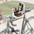 Children's Bicycle Seat, Front Bicycle Seat for Children, Bike Child Seat with 360° Rotation & Adjustable Armrests, Safety Belt for Children 6 Months-8 Years (Beige)