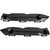Aemrovi Front Bumper Bracket Compatible with Toyota Camry 2015-2017 - Driver and Passenger Side Pair, Direct Fit for TO1032121 TO1033121 52535-06190 52536-06190, ABS Plastic (Camry 2015-2017)