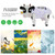 PRTECY Daisy Cow Garden Solar Light Outdoor Decor, Color Changing Hollowed-Out Daisy Cow Garden Figurine Metal Decorative Cow Lamp for Outdoor Patio Yard Art Decoration PRTECY Daisy Cow Garden Solar Light Outdoor Decor, Color Changing Hollowed-Out Daisy Cow Garden Figurine Metal Decorative Cow Lamp for Outdoor Patio Yard Art Decoration