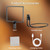 Magnifying Glass with Light for Reading, Rechargeable 5X Full Page 9.25" x 6.5" Book Magnifer Neck Wearable Hands Free & Handheld Large Lighted Desk Magnifying Glasses for Crafts Close Work