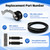 Dryer Rebuild Repair Kit for Speed Queen, Include RB170002 Dryer Roller Kit