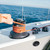 Supkiir 40 Sets Marine Grade Twist Lock Fasteners, Rust-Proof Coated Turn Button with Eyelet and Stud Mounting Screws, Alloy Tarp Grommet Fasteners for Marine Boats, RVs and Canvas Sailboats