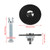 Hood Lock, 2pcs Car Universal Carbon Fiber Engine Hood Cover Lock Key Pin Kit Quick Release Hood Safety Pin Engine Bonnet Lock Kit with Keys