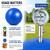 mwater Dogs Herding Ball Large Reinforced Wall 4mm，4.8Lb 25 Inch