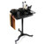 ASTONFOG Rolling Salon Tray on Wheels, Hair Tray for Salon Tattoo Spa Use
