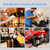 ASTONFOG Rolling Salon Tray on Wheels, Hair Tray for Salon Tattoo Spa Use