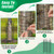 UQM 12 Pack Tree Trunk Protector, 24 Pcs Metal Tree Guards Trunk Protector
