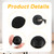 16 Pcs Eyeglass Cleaner Replacement Pads, Eyeglass Cleaning Brush Pad Refills Eyeglass Lens Cleaning Pads Compatible with Peeps CarbonKlean Eyeglass Cleaning Brush Pad for Fingerprint Removal