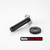 JQK Door Stopper Black, 304 Stainless Steel Thicken 1mm Sound Dampening Door Stop Bumper Wall Protetor 8 Pack, Matte Black, DSB5-PB-P8
