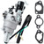 Esttlamer Carburetor Kit Compatible with Westinghouse WGen9500DF WGen9500DFC Portable Generator Dual Fuel 457CC Engine 12500 Peak Watts, with 3 Gasket
