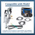 Esttlamer Carburetor Kit Compatible with Westinghouse WGen9500DF WGen9500DFC Portable Generator Dual Fuel 457CC Engine 12500 Peak Watts, with 3 Gasket