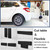Newwiee 8 Pack Garage Wall Protector for Car Doors Garage Bumpers for Parking Car Self Adhesive Wall Guard Anti Collision EVA Foam Pole Padding for Warehouse Parking, 11.81 x 3.94 x 1.18 Inch
