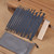HERMIT TOOLS New Cabinet Scraper Cards and Cabinet Scraper Burnisher with 12 Piece Multi-Shaped Scraper Set Suitable for Various Small space and Small-Sized Tasks(HTCSCS13)