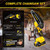 Cordless Mini Chainsaw Kit with 2000mAh Battery & Quick Charger & 2 Chains - 2025 Upgraded Best 6Inch Electric Chain Saw with Auto-Oil System, Brushles High Power Motor - Perfect for Gifts