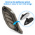 PSLER Adjustable Fairing Air Deflector for Touring 1996-2013, Smoke
