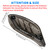 PSLER Adjustable Fairing Air Deflector for Touring 1996-2013, Smoke