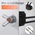 DaierTek Toggle Switch 12V - IP68 Waterproof Pre-Wired SPST ON-Off Switch, Heavy Duty 12V DC 30A / 125V AC 20A Latching Rocker Switch, Fit for Car, Boat, and Marine Applications -2 Pack