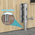 MeBantoo 6.3 Inch Slide Bolt Gate Latch, Barrel Bolt Latch, Silver