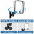 Tractor Mirrors Magnetic with Blind Spot Mirrors, Universal Tractor Rear View Mirror, Suitable for Tractors, Forklifts, Lawnmowers, Dozers, Golf Cart