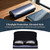 Philley Aluminum Ultra-Light Eyeglasses Slim Reading Glasses Case(B-Blue)