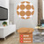 DLUGOPIS 1000 Pcs 1 Inch Wood Self Adhesive Cork Pads Cabinet Door Bumper Protector Coaster Feet Round Sticker Dots Bulk 0.02" Thick for Kitchen Coaster Plants Drawer Cupboard Craft