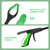 51" Heavy Duty Grabber Reacher Tool, Black & Green