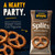 Unique Snacks Multi Grain Splits Pretzels, Homestyle Baked, 11 Oz, 3 Pack