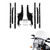 TCMT Windscreen Windshield Mount Bracket Kits Fits For Harley Softail Slim Deluxe Fat Boy Heritage Softail Classic FLS FLSS FLST FLSTC FLSTF FLSTFB FLSTFBS 2000-2017