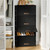 UNITSTAGE 9 Tier Shoe Cabinet with Door, 36-Pair Storage, Black