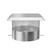 Garvee 6" Round Chimney Cap with Screen, Stainless Steel Mesh Cover, 6 Inch Adjustable Flue Cover for Rain, Birds & Debris, Fits Wood/Oil Stove Vent, Weatherproof & Easy Installation