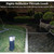 WYuZe Reflective Tie Out Rope for Small Dogs Cats 30FT Dog Tether for Yard