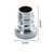 Universal Faucet Adapter Kit with Snap-On Design | 15/16”-27 Male to 55/64”-27 Female Thread Converter for Portable Dishwasher/Sink Hose/Aerator