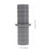 Operitacx 2 Sets Washing Machine Drain Adapter, 21mm Dishwasher Hose Adapter with 4 Hose Clamps, ABS Dishwasher Waste Connector Compatible with Dishwasher and Washing Machine