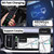MISYNLON Right Angle Coiled USB to Type C Cable, Upgrade USB Blind Plug
