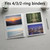 50 Pack 5x7 Photo Sleeves for 3 Ring Binder, Clear Protectors, 200 Pockets