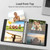 50 Pack 5x7 Photo Sleeves for 3 Ring Binder, Clear Protectors, 200 Pockets