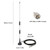 SignalPlus Police Scanner Antenna for Home, 25-1300MHz VHF UHF GMRS FM, 2m 70cm Mobile Ham Radio Antennas with Magnetic Base/BNC Male/UHF Male, for Police Scanner/Amateur Mobile Ham Two Way Radio