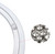 Dailydanny Aluminum Heavy Duty Lazy Susan Rotating Turntable Bearing Swivel Plate Hardware for Dining-Table (14 inch)