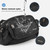 ProCase Fanny Pack Waist Packs for Men Women, Waist Bag Hip Pack for Travel Hiking Running Outdoor Sports -Black, Large
