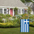 Greece Garden Flag 12x18 Inch Double-Sided Vivid Color Greek Flags