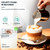 Colarlemo Milk Frother Handheld Rechargeable with Stand, Frother Wand Drink Mixer Electric Whisk for Coffee, Detachable With 3 Stainless Whisks, Hand Mixer for Lattes, Cappuccino, Matcha, Egg, Red