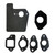 Gasusen Carburetor Insulator Gasket Kit Set for GV160 GCV160 GCV190 GSV190 Garden Power Tools Replacement Accessories for Lawn Mower